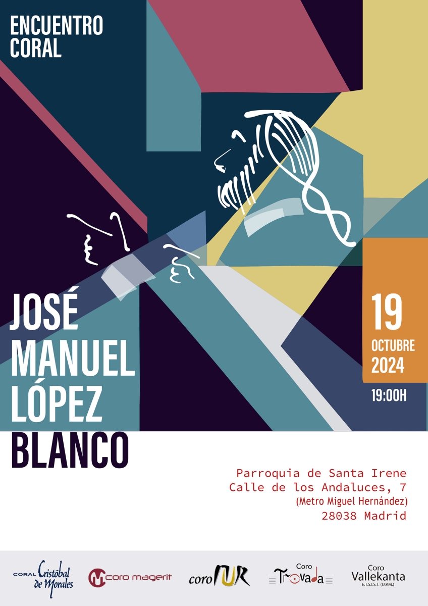 cartel concierto jose manuel lopez blanco